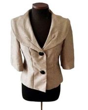 DressBarn Gold Jacket sz8 