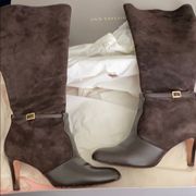 Ann Taylor Brown Suede Boots