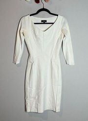 Chiara Boni La Petite Robe white bodycon dress