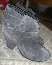 Rag & Bone Dark Grey Booties