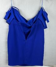 Jay Godfrey Viola Dress in Cobalt Size 6