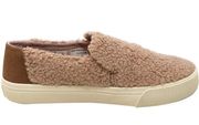 sunset slip on sherling/fur sneaker