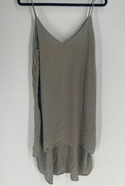 Cloth & Stone Anthropologie  Green High Low Tunic