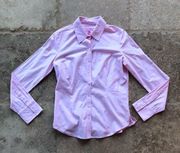Lilly Pulitzer Pink Button Down Chambray Shirt