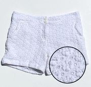 TOMMY BAHAMA Women’s white eyelet shorts size 4