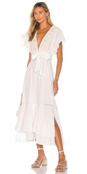 Summer Midi Dress in Ivory