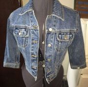 Tommy Hilfiger vintage cropped denim jacket