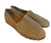 L.L. bean lakewashed Sedona sage leather slip on flats size 9.5