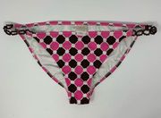 Milly pink bikini bottoms size medium