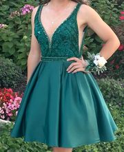 Emerald Green Homecoming/Formal Dress