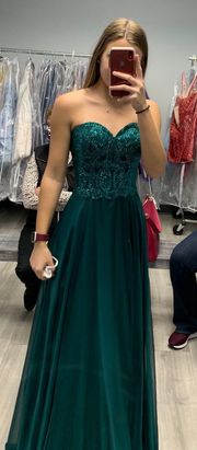 Prom Dress Strapless