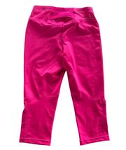 New Balance Leggings Womens X Small Pink Cropped Pull On Stretch Active Athletic