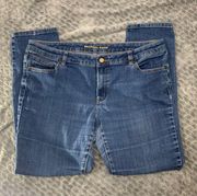 Medium Wash Skinny Jeans Size 12