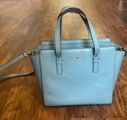 Blue  Purse