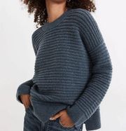 Madewell Blue Elsmere Pullover Sweater S