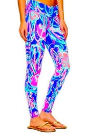 Weekender Leggings
in Iris Blue Pop Up ‘Jellies Be Jammin