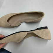 Vivaia Flats Womens 41 9.5 US Melia Tan Almond Pointed Toe D'Orsay Slip On Comfy