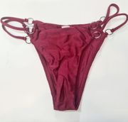 lovewave the Cobain Bottom in Oxblood Red