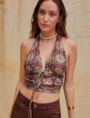 Cider Brown halter top from  brand new