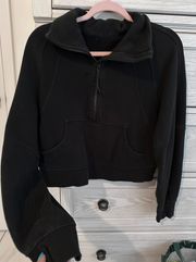 Scuba Oversized Half-Zip Hoodie