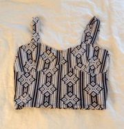 Ginger g boutique boho crop top