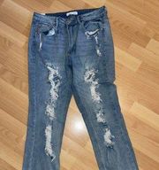 Distressed Jeans