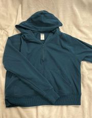 Blue Half Zip Jacket