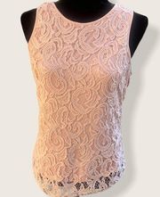 Adrianna Papell crochet top