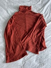 Cropped Sweater Orange Xs