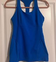 Lululemon Power Up Tank Top in Beaming Blue