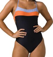 Lurisia Black One Piece Swimsuit Swimwear Bathing Suit