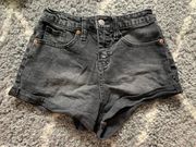 Wild Fable Black Jean Shorts