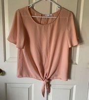 Nordstrom Socialite front tie top