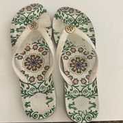 Tory Buch printed flip flop size 9