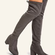 Thigh High Suede Boots