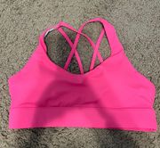 Hot Pink Sports Bra