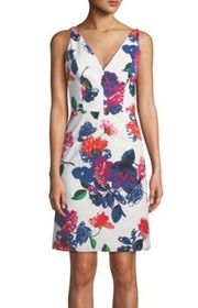 MILLY Sandrine Floral-Print Mini Dress