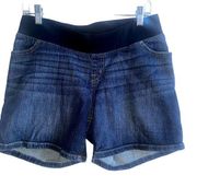 Liz Lange Denim Maternity Shorts Size Medium