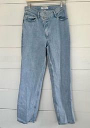 Abercrombie & Fitch Women’s 30 Curve Love 90s Straight Ultra High Rise Vwaist