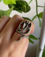 Silver Snake Ring