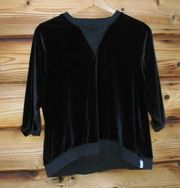 One Teaspoon Soft Velour Pullover Top