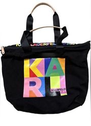 Tote Colorblock Pop Icon Style & FREE gift