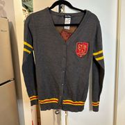 Harry Potter Gryffindor Womens Cardigan Sweater Size: S