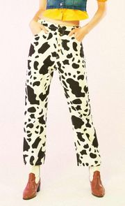 // Cow Print Pants 🐄