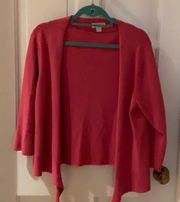 Christopher & Banks ✨3 for $30✨ Pink Wrap Sweater Size XL