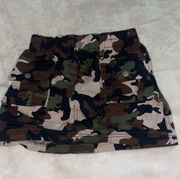 Camo Mini-Skirt