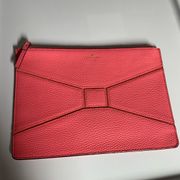 Kate Spade Bridge Place Gia Pebbled Leather Pouch/Clutch
