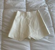 Cream Envelope Skirt 