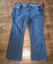 Lane Bryant distinctly boot cut 28L jeans