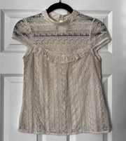 Lace Top - Size M